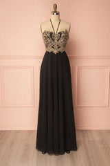 Black Sweetheart Lace Appliqu¨¦ Long Prom Dress Black Evening Dress