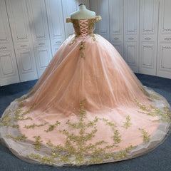 Pink Quinceanera Dress Sweet 15 Evening Dress Crystal Sleeveless Beading Ball Gown Dress