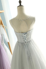 Cute Tulle Short Prom Dress Bridesmaid Dress