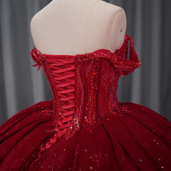 Quinceanera Dress Lace Beading Corset Sweetheart Sweet 16 Dress Ball Gown Dress