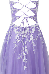 Bella Dressystars  Aline Short Glitter Tulle Material Homecoming Dress with Delicate Appliques