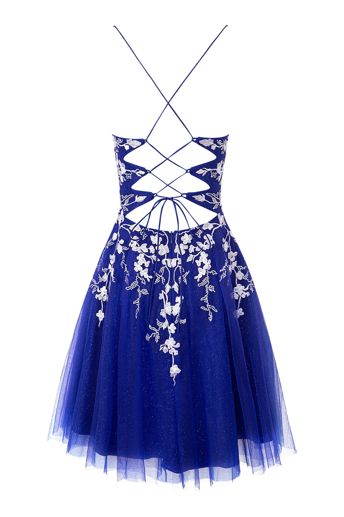 Bella Dressystars  Aline Short Glitter Tulle Material Homecoming Dress with Delicate Appliques