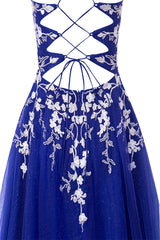 Bella Dressystars  Aline Short Glitter Tulle Material Homecoming Dress with Delicate Appliques