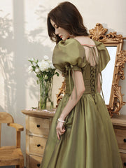 Green Tulle Long Prom Dress Green Tulle Long Evening Dress