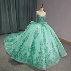 Mint Green Quinceanera Dress Tiptop Strapless Mexico Beaded Corset Sweet 16 Ball Gown Dress