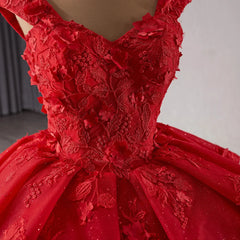 Quinceanera Dress Floral Applique Beading Spaghetti Straps Corset Sweet 16 Party Dress